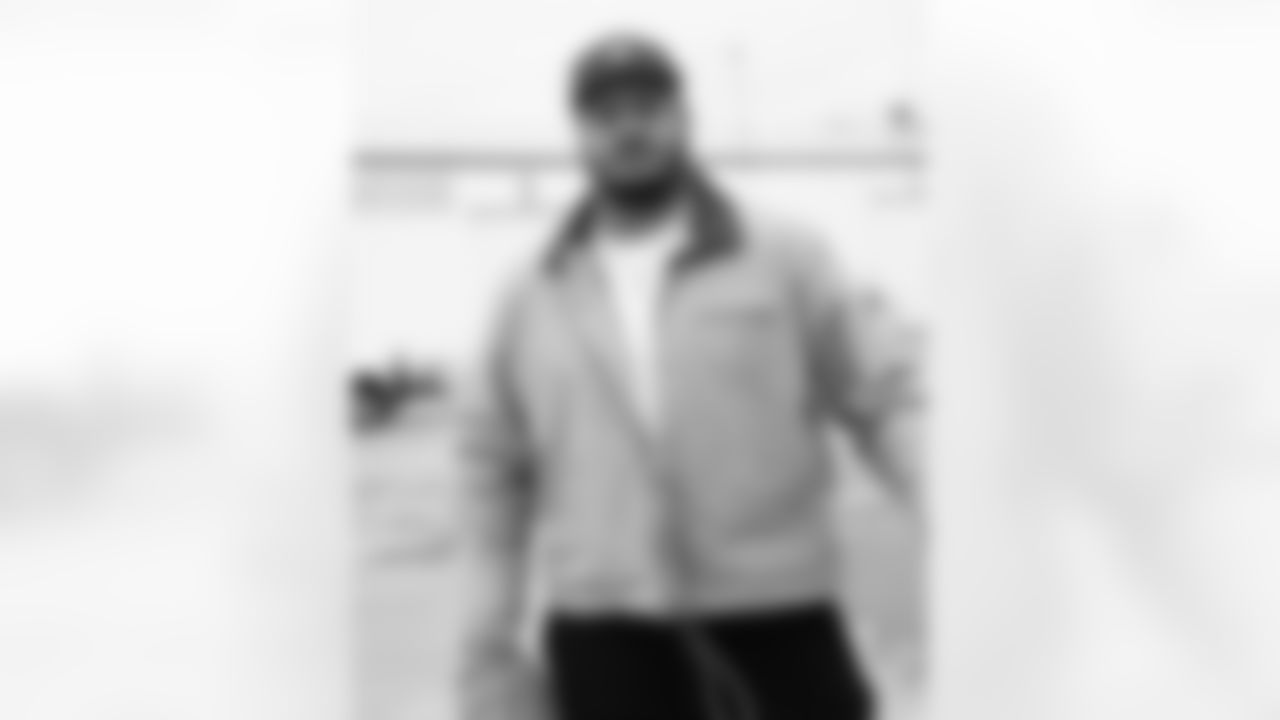 Kendrick Green (53). Buffalo Bills travel to Pittsburgh, November 29, 2025 at Buffalo Niagara International Airport.