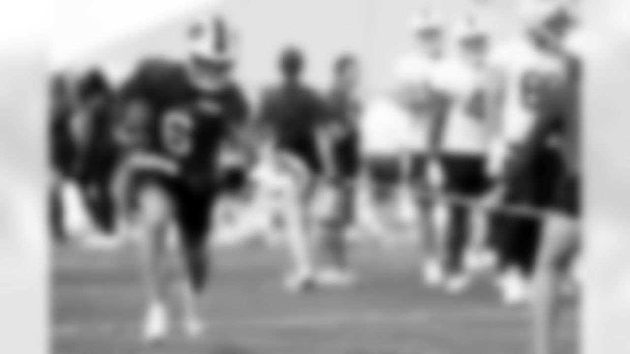 Shane Buechele (6). Buffalo Bills Training Camp, July 27, 2025 at St. John Fisher University.