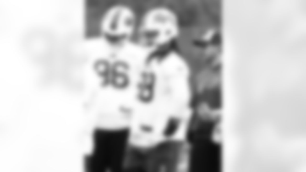 T.J. Sanders (98). Buffalo Bills OTA workouts, May 27, 2025 at the Buffalo Bills Training Center.