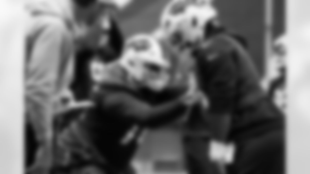 Phidarian Mathis (72). Buffalo Bills Divisional Round Practice, January 14, 2026 at Buffalo Bills Training Center.