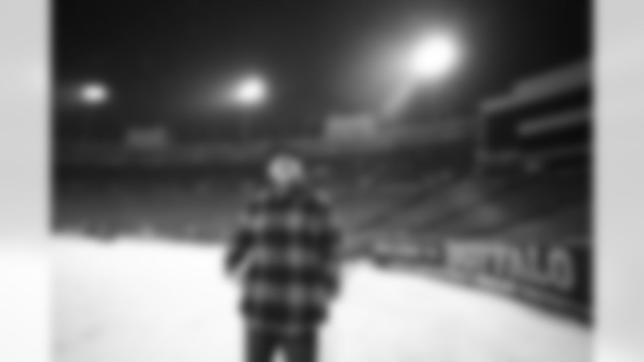 Buffalo Bills head coach Sean McDermott takes a long look around Highmark Stadium, January 03, 2026.