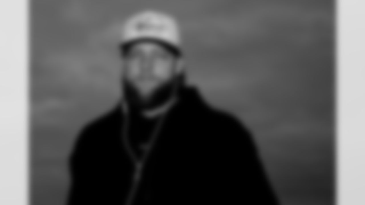 Ryan Van Demark (74). Buffalo Bills travel to Pittsburgh, November 29, 2025 at Buffalo Niagara International Airport.