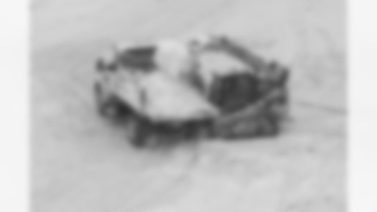 Snow removal at Highmark Stadium in preparation for a Divisional Round matchup against the Kansas City Chiefs, January 19, 2024.