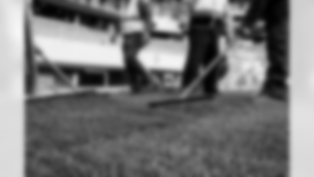 New Stadium Construction Sod Install, October 10, 2025 at Highmark Stadium.