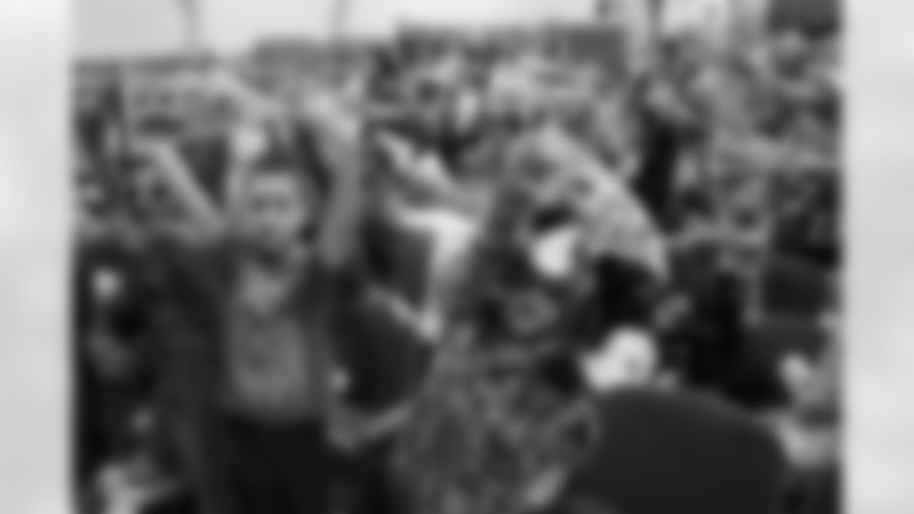 Buffalo Bills pep rally for students and staff at Windermere Boulevard Elementary School, December 19, 2025.