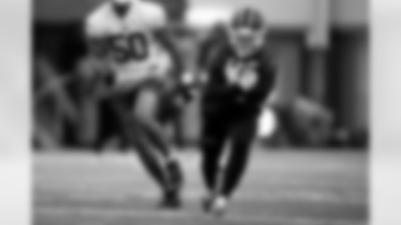 Ty Johnson (26). Buffalo Bills Week 18 practice, January 01, 2026 at Buffalo Bills Training Center.