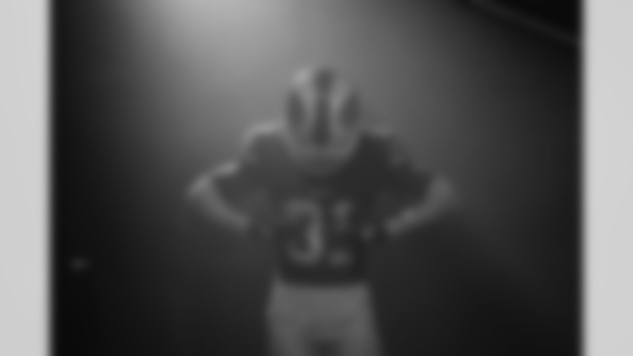 Maxwell Hairston (31). Buffalo Bills Rookie Media Day, May 08, 2025 at the Buffalo Bills Training Center.