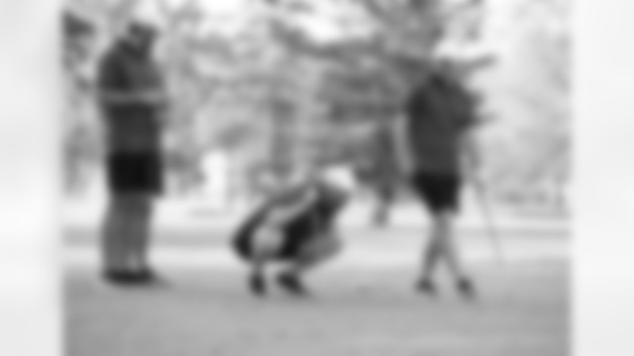 The team of Josh Allen, Mitch Trubisky, Shane Buechele and Joe Brady birdie the final to hole win the tournament. Buffalo Bills players and staff compete in the 4th Annual Buffalo Bills Scramble, May 21, 2024.
