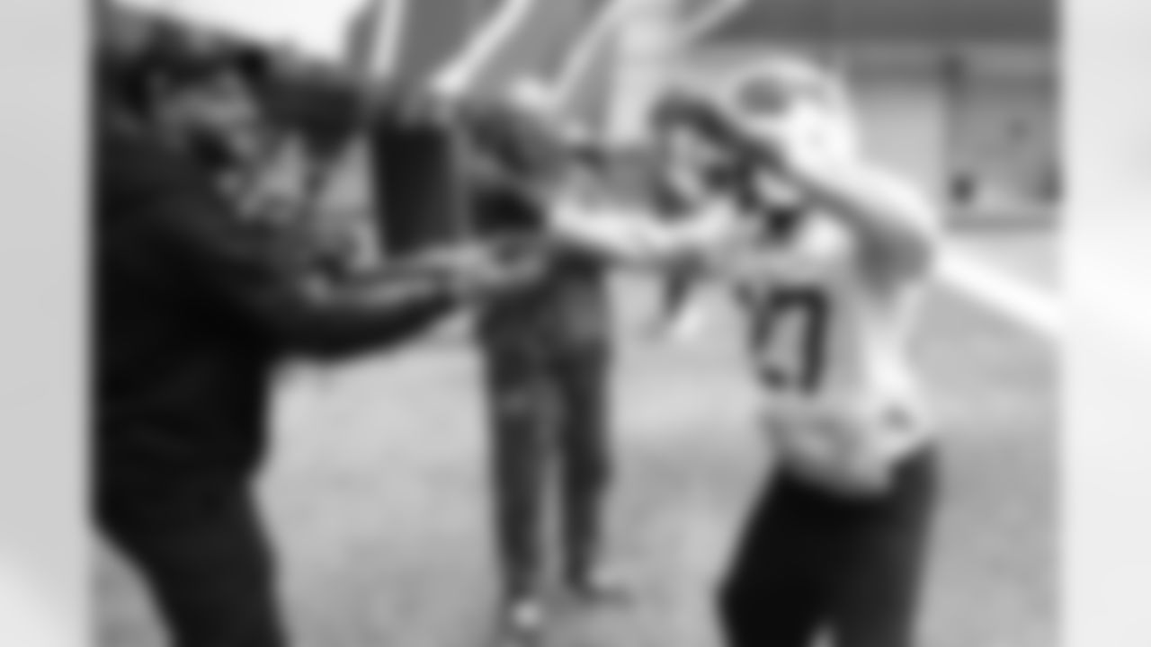 Micah Hyde, Mark Carrier, Tre'Davious White (27). Buffalo Bills Week 10 Practice, November 07, 2025 at the Buffalo Bills Training Center.