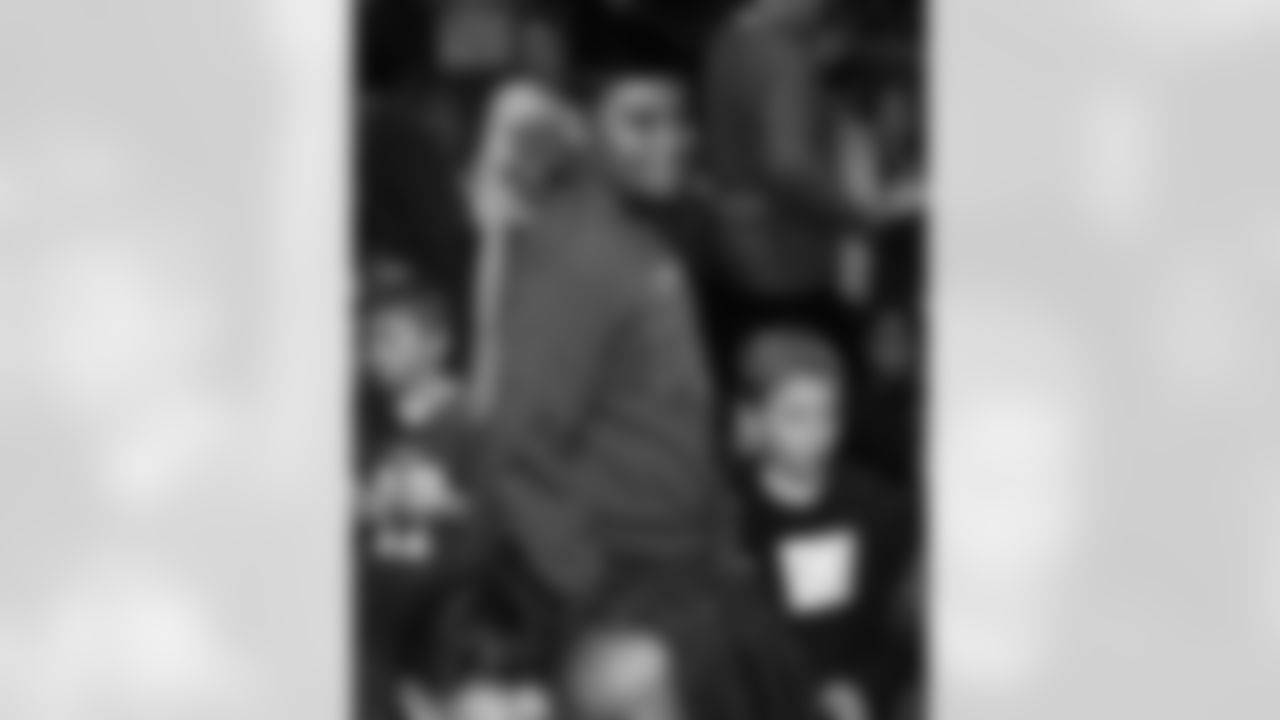 Billy Buffalo, DJ Milk, DJ Yes and Highmark host a Buffalo Bills pep rally for Heritage Heights Elementary students, November 14, 2025.