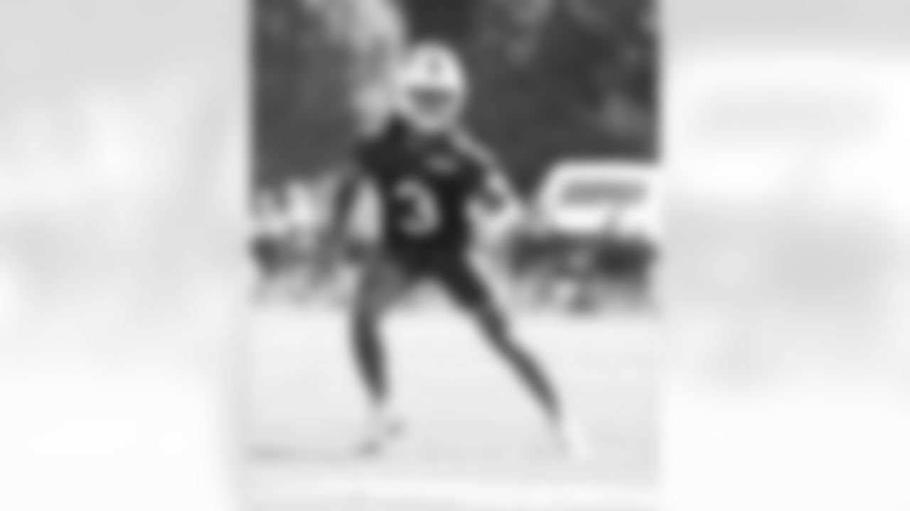 Damar Hamlin (3). Buffalo Bills Training Camp, July 24, 2025 at St. John Fisher University.