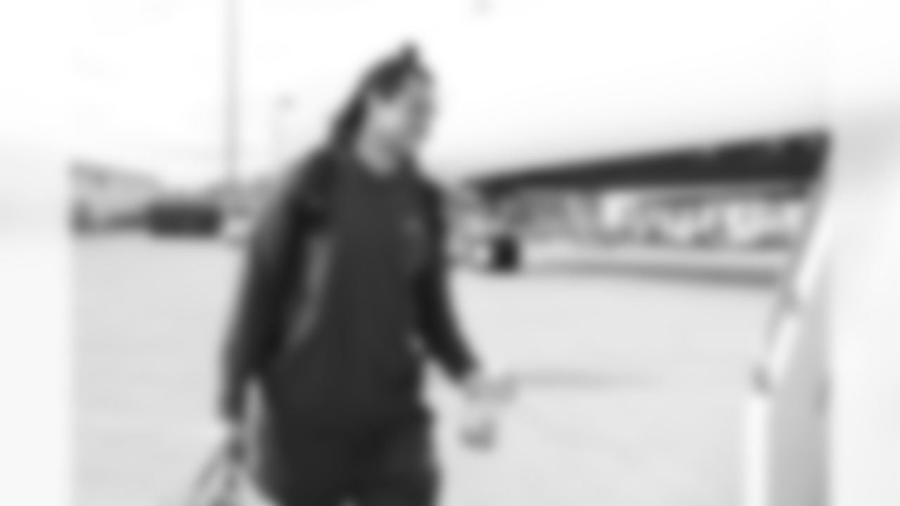 Baylon Spector (54). Buffalo Bills Travel to Miami, November 08, 2025 at Buffalo Niagara International Airport.