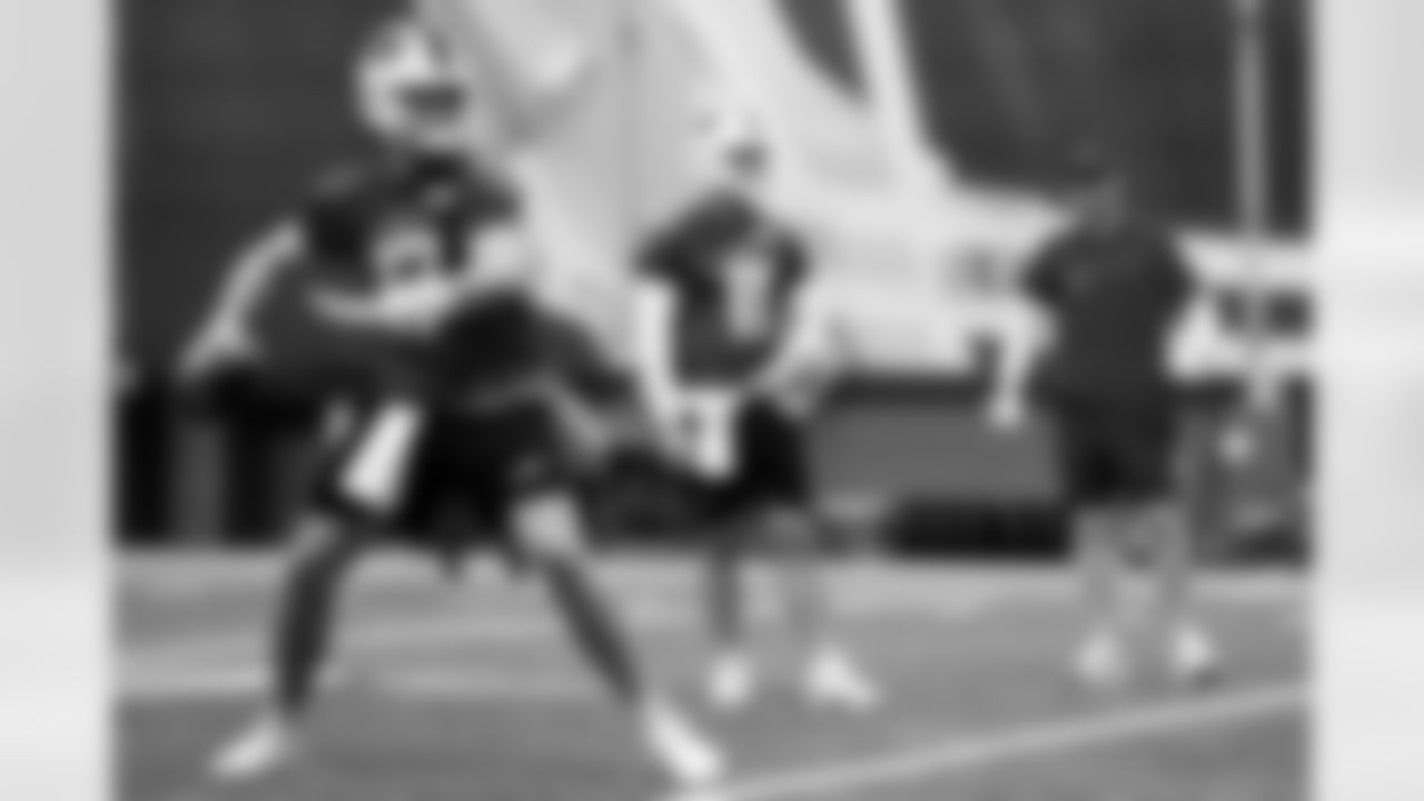 Josh Allen (17). Buffalo Bills Week 14 Practice, December 04, 2025 at Buffalo Bills Training Center.