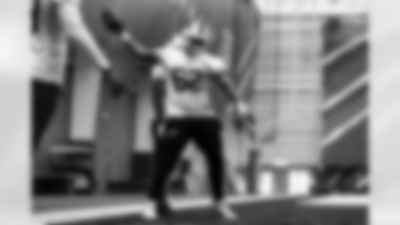 Sedrick Van Pran-Granger (62). Buffalo Bills Week 15 Practice, December 12, 2025 at Buffalo Bills Training Center.