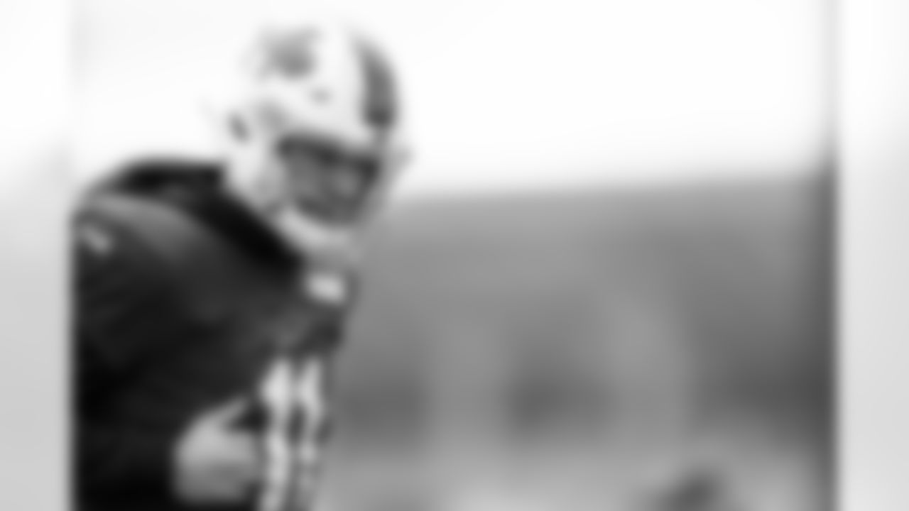 Mitchell Trubisky (11). Buffalo Bills Week 11 Practice, November 13, 2025 at Buffalo Bills Training Center.