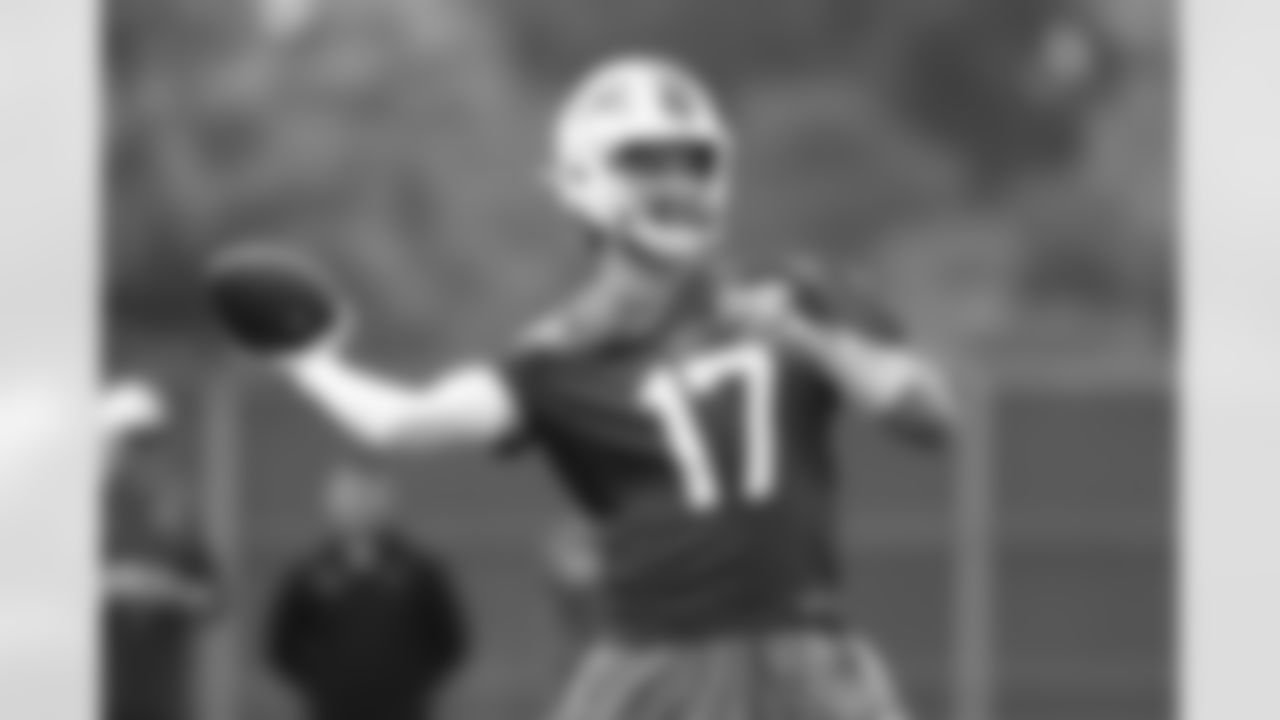 Josh Allen (17). Buffalo Bills Mandatory Minicamp, June 12, 2025 at the Buffalo Bills Training Center.