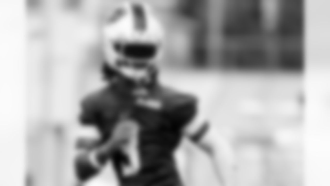 Damar Hamlin (3). Buffalo Bills Training Camp, July 27, 2025 at St. John Fisher University.