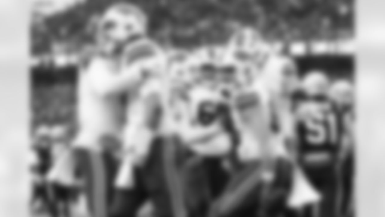 New England Patriots vs Buffalo Bills, Regular Season, December 14, 2025 at Gillette Stadium.