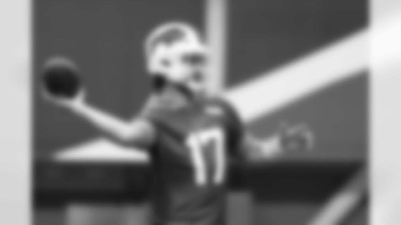 Josh Allen (17). Buffalo Bills Week 10 Practice, November 07, 2025 at the Buffalo Bills Training Center.