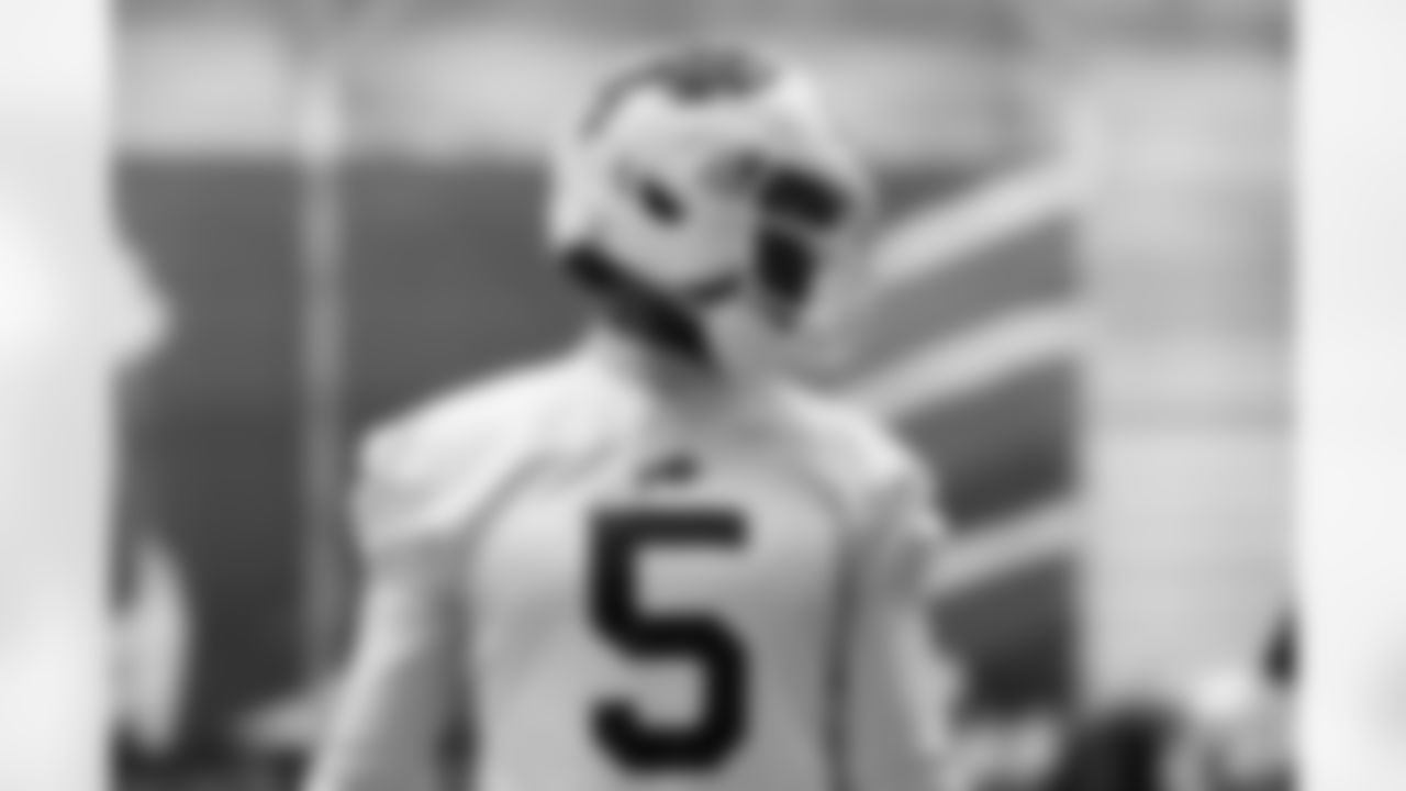 Joshua Palmer (5). Buffalo Bills Week 13 Practice, November 28, 2025 at Buffalo Bills Training Center.