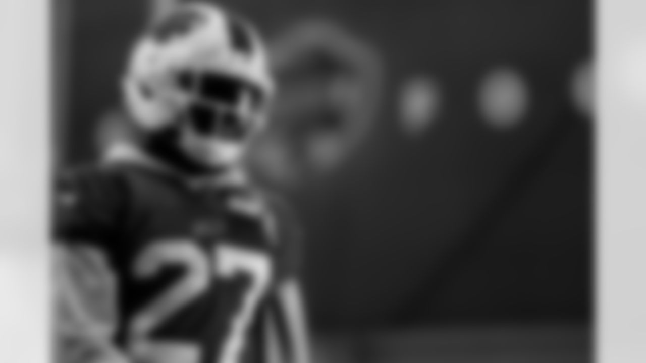 Tre'Davious White (27). Buffalo Bills Week 16 Practice, December 18, 2025 at Buffalo Bills Training Center.