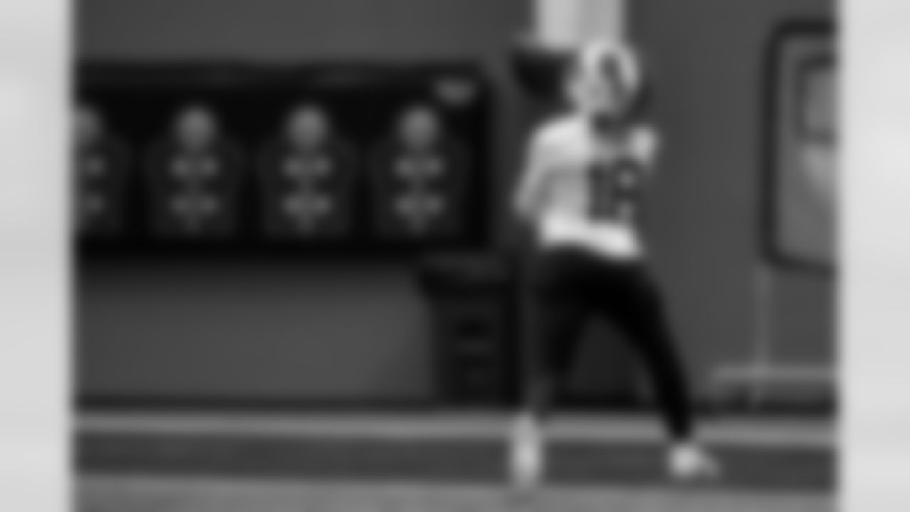 Brandin Cooks (18). Buffalo Bills Divisional Round Practice, January 14, 2026 at Buffalo Bills Training Center.