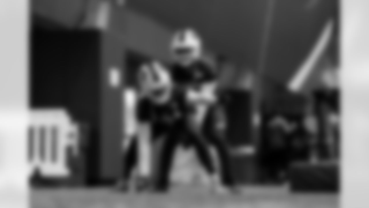 Christian Benford, Maxwell Hairston. Buffalo Bills Week 16 Practice, December 19, 2025 at Buffalo Bills Training Center.