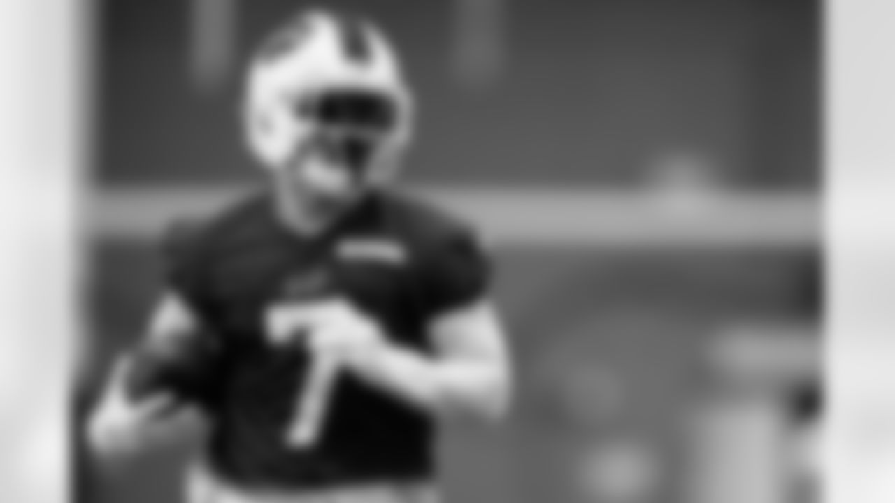 Taron Johnson (7). Buffalo Bills Wild Card Week Thursday Practice, January 08, 2026 at Buffalo Bills Training Center.