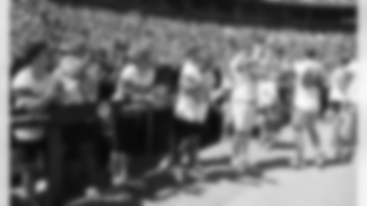 Buffalo Bills players present and past take part in The 4th Annual Micah Hyde Charity Softball Game and home run derby at Sahlen Field, May 19, 2024.