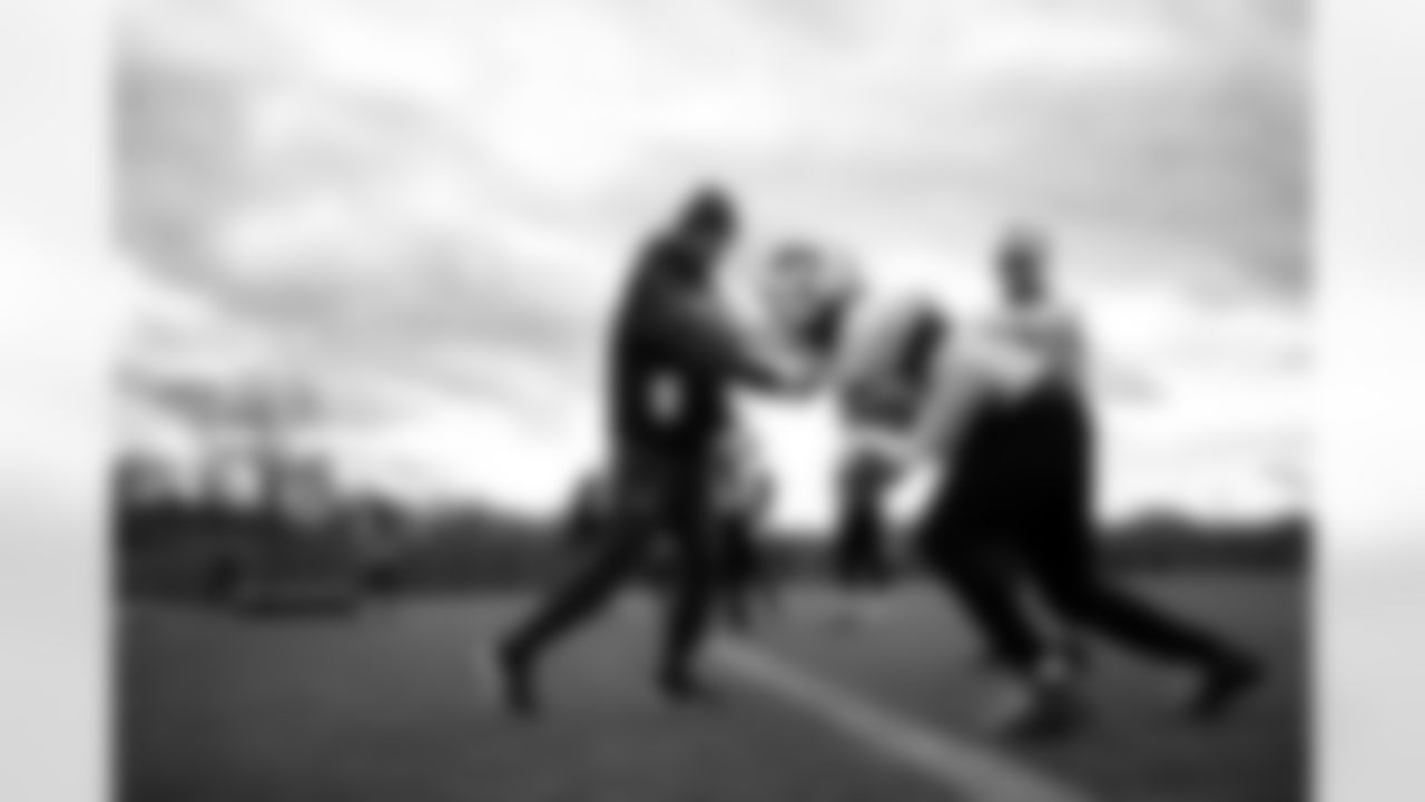 Ryan Nielsen, Deone Walker (96). Buffalo Bills Week 10 Practice, November 06, 2025 at Buffalo Bills Training Center.