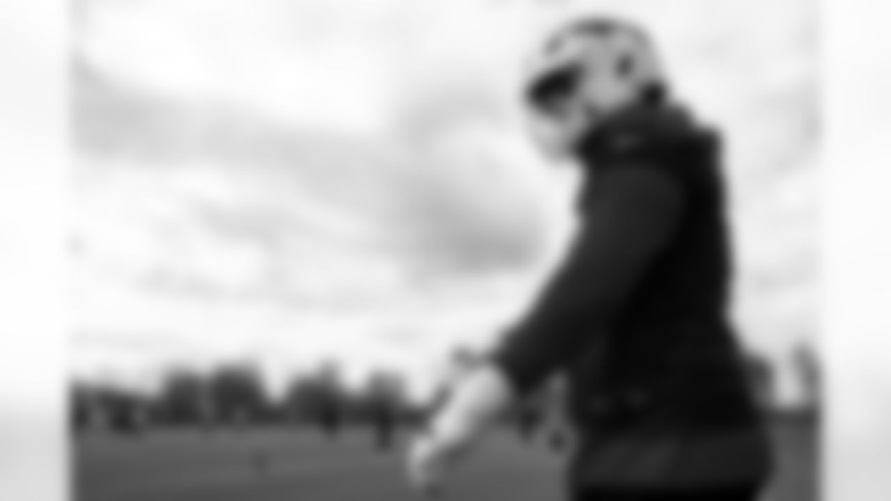 Alec Anderson (70). Buffalo Bills Week 10 Practice, November 06, 2025 at Buffalo Bills Training Center.