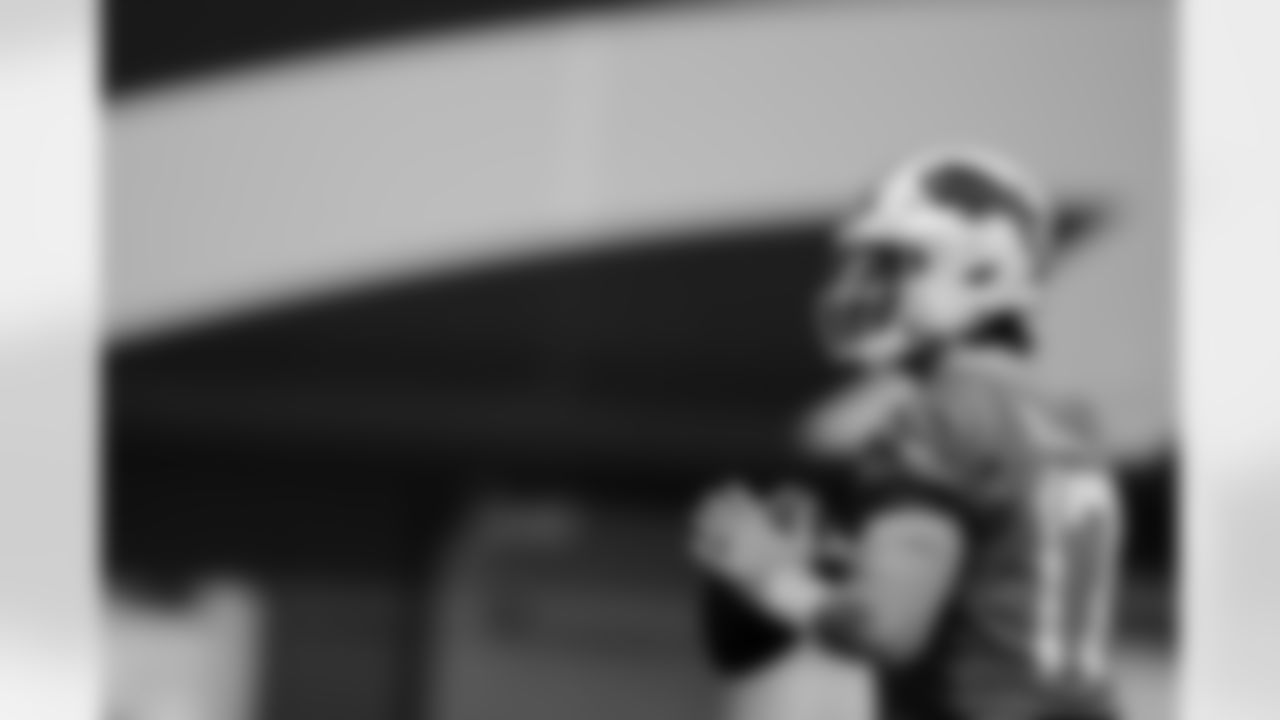 Josh Allen (17). Buffalo Bills Week 17 Practice, December 26, 2025 at Buffalo Bills Training Center.