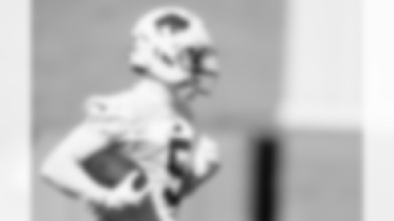 Joshua Palmer (5). Buffalo Bills Week 6 Practice, October 10, 2025 at Buffalo Bills Training Center.