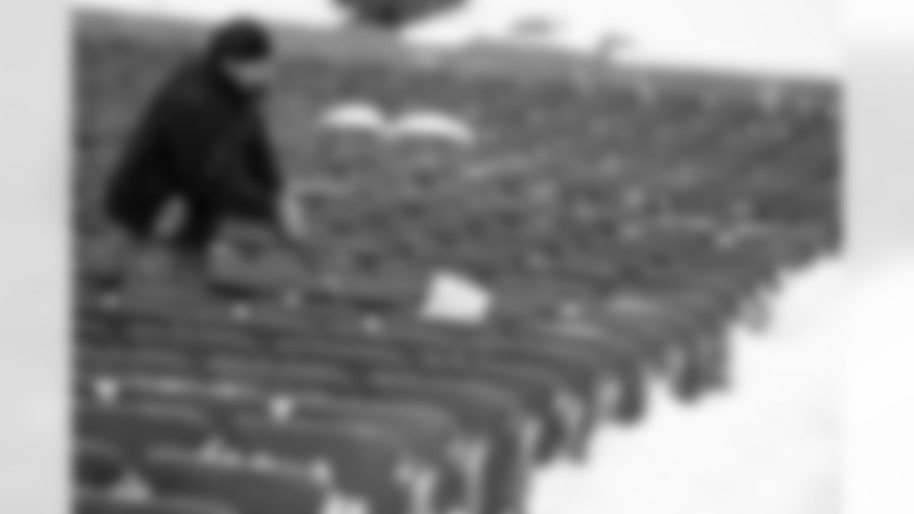 Snow Shoveling, January 03, 2026 at Buffalo Bills Training Center.