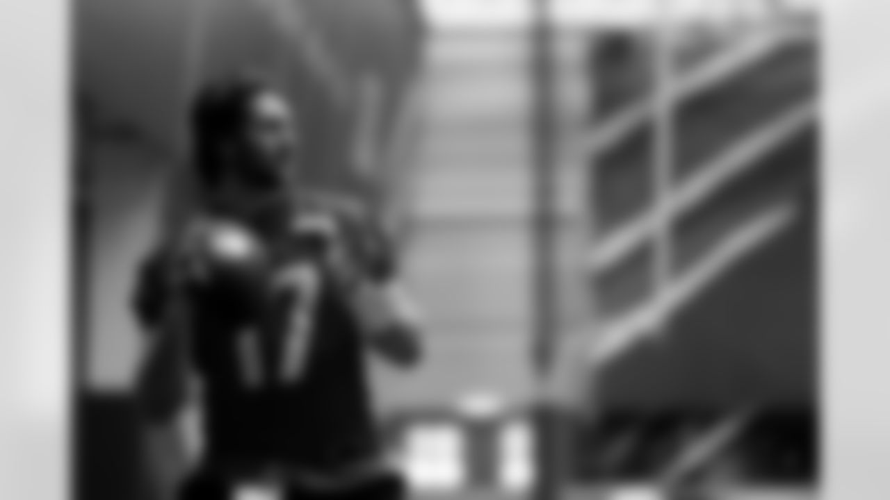 Josh Allen (17). Buffalo Bills Week 13 Practice, November 28, 2025 at Buffalo Bills Training Center.