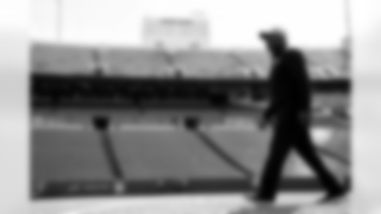Behind-the-scenes from the Thurman Thomas video honoring the closing of Highmark Stadium, April 09, 2025.