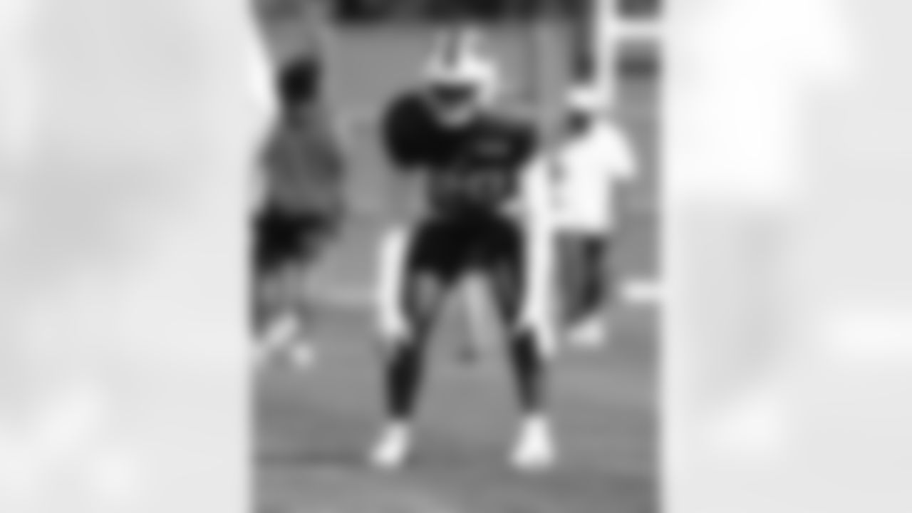 Sam Franklin (28). Buffalo Bills Training Camp, August 27, 2025 at Buffalo Bills Training Facility.