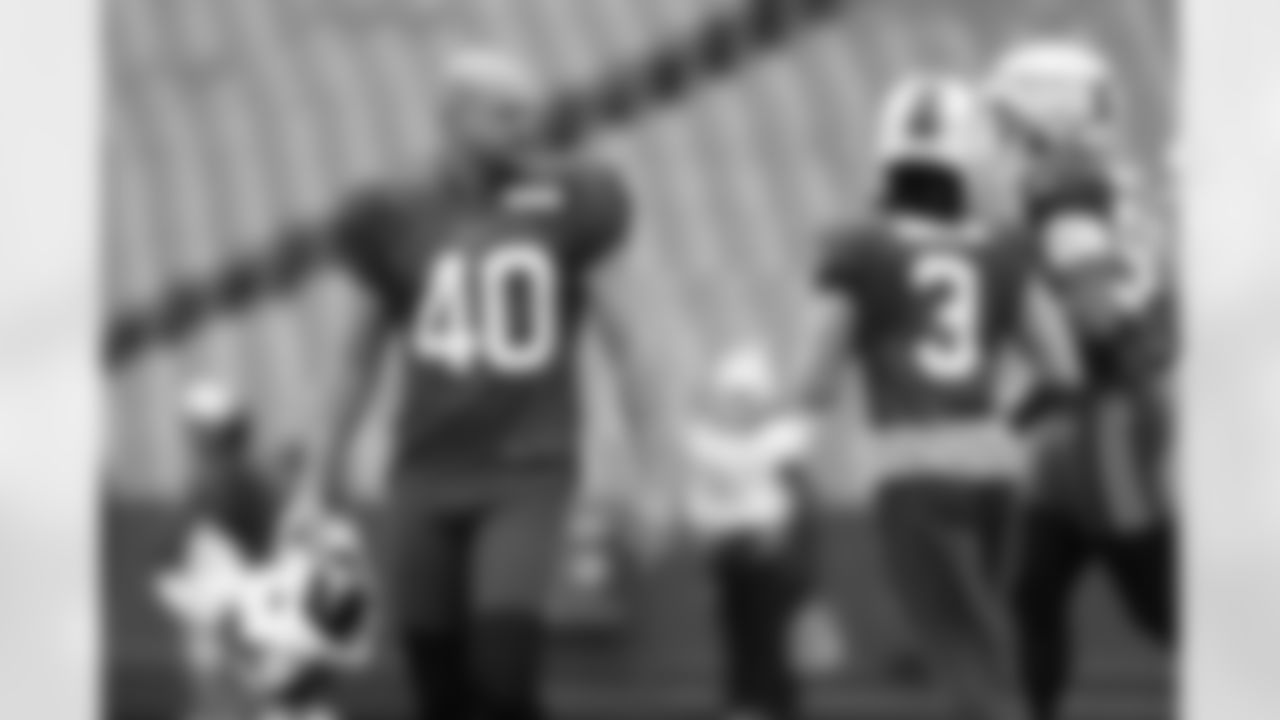 Brad Robbins (40). Buffalo Bills Training Camp, August 21, 2025 at Buffalo Bills Training Facility.