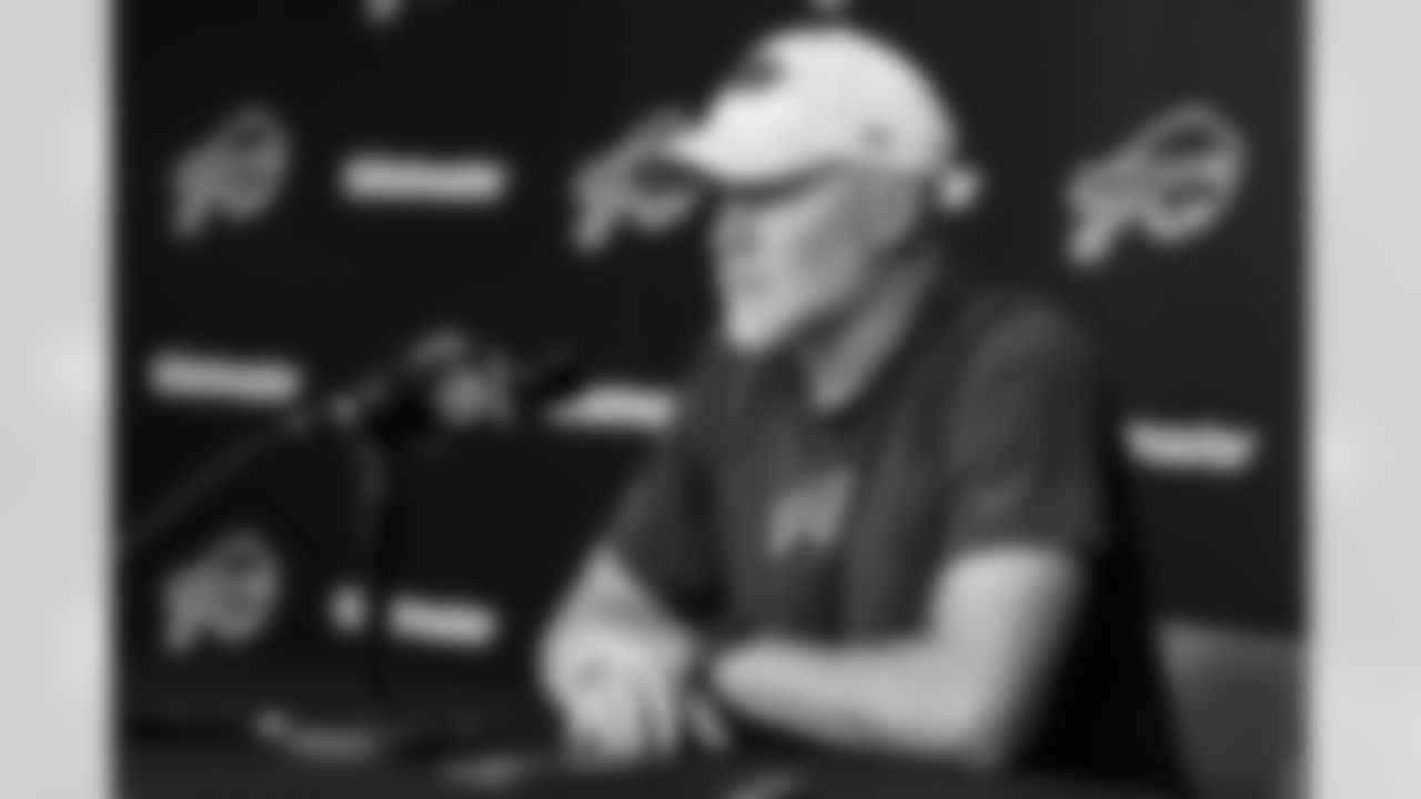 Sean McDermott. Buffalo Bills Training Camp, August 19, 2025 at Buffalo Bills Training Facility.