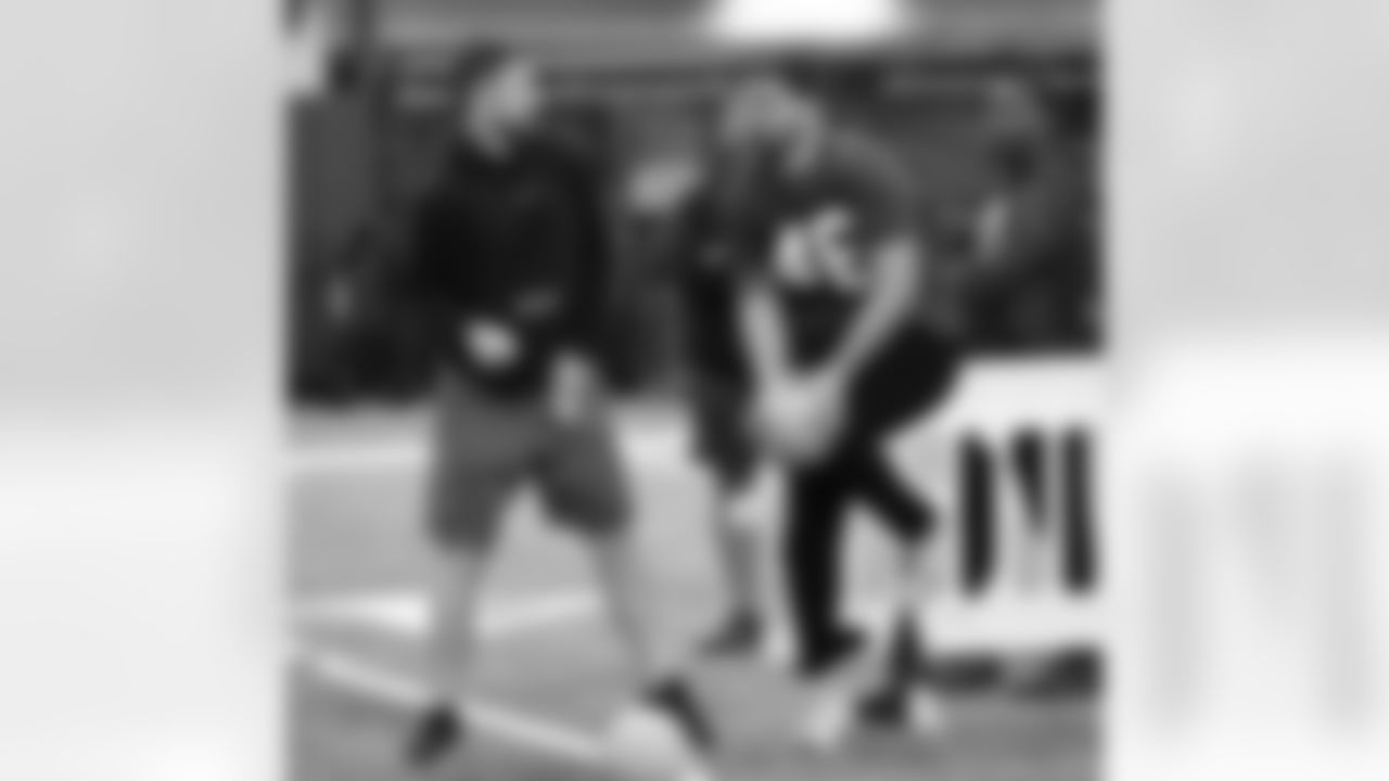 Will Greenberg, Alec Anderson. Buffalo Bills offseason workouts and dodgeball competition at One Bills Drive on May 15, 2024.