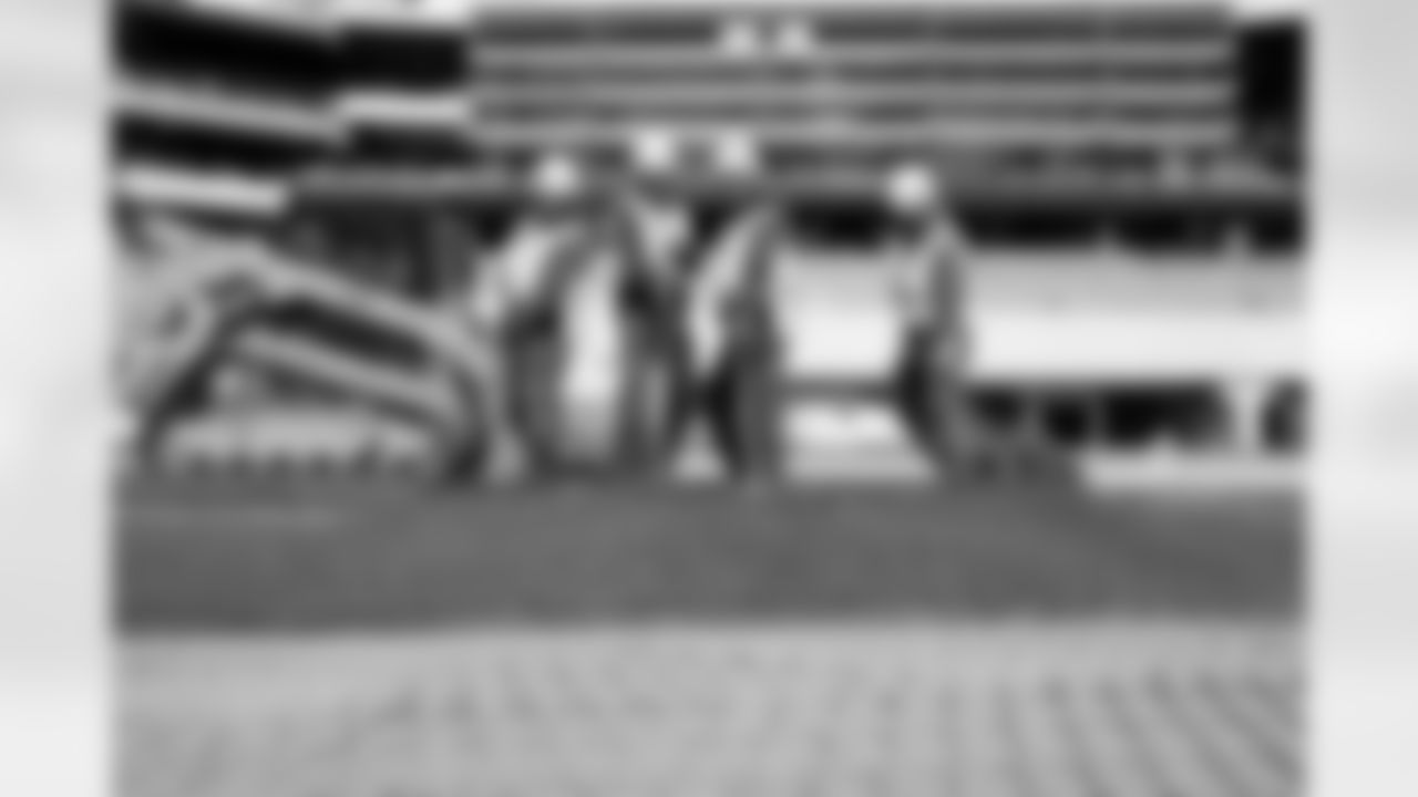 New Stadium Construction Sod Install, October 10, 2025 at Highmark Stadium.