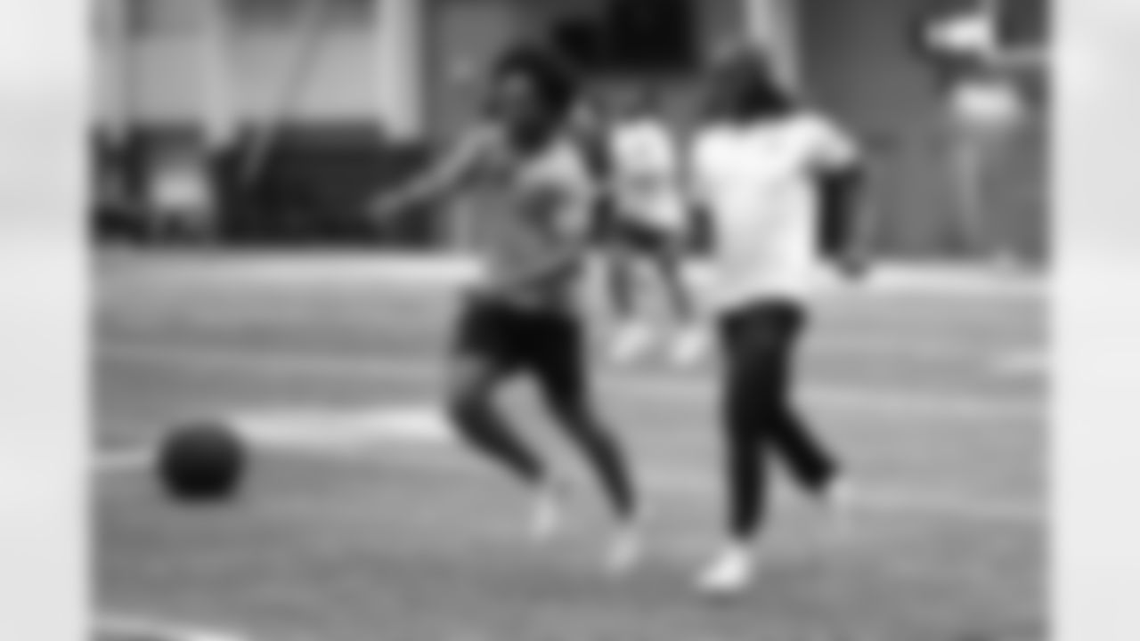 Daryl Porter Jr., Maxwell Hairston. Buffalo Bills players train during Phase Two of voluntary off-season workouts, May 19, 2025 at the Buffalo Bills Training Center.
