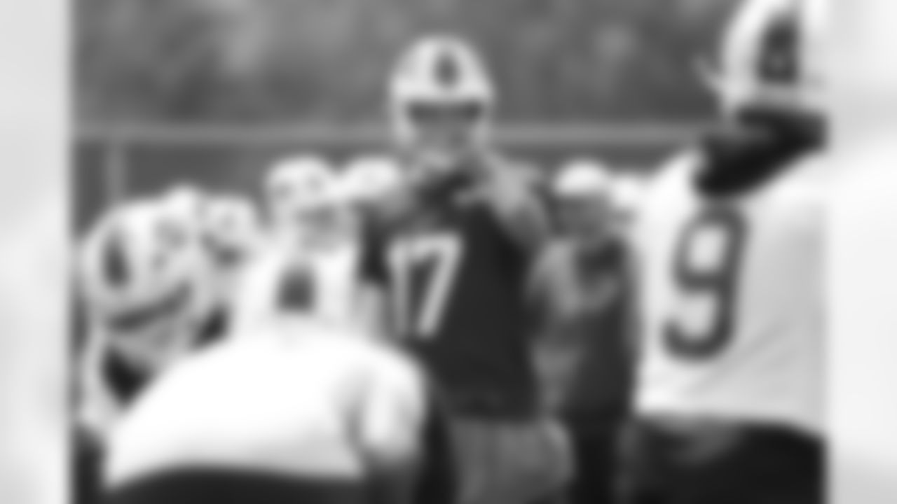 Josh Allen (17). Buffalo Bills Mandatory Minicamp, June 11, 2025 at the Buffalo Bills Training Center.