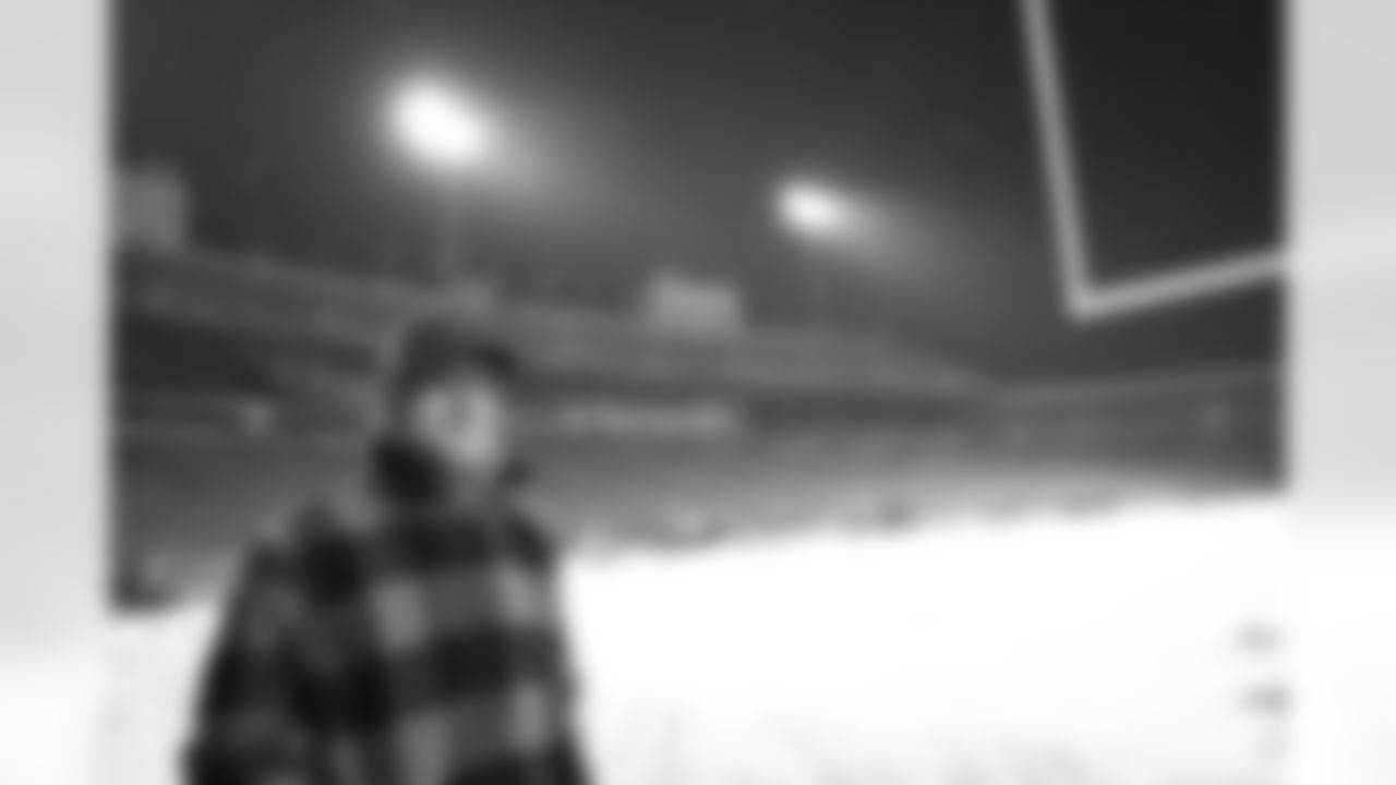 Buffalo Bills head coach Sean McDermott takes a long look around Highmark Stadium, January 03, 2026.