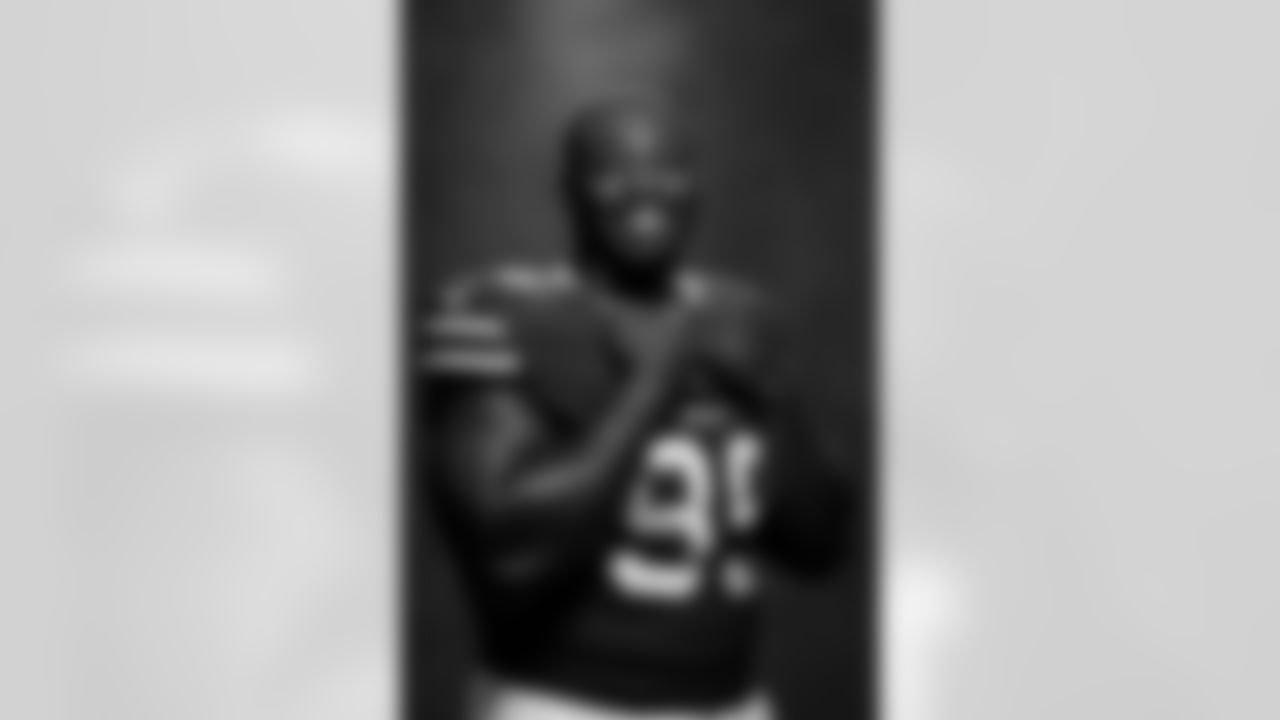 Larry Ogunjobi. Buffalo Bills Veteran Media Day, June 09, 2025 at the Buffalo Bills Training Center.
