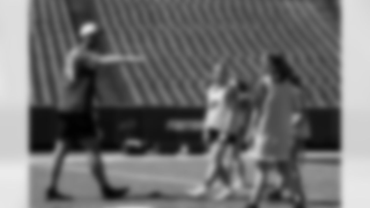 Zach Davidson (84). Buffalo Bills and Wegmans Play 60, May 16, 2025 at Highmark Stadium.