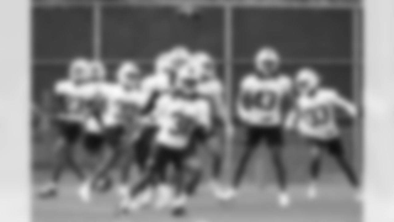 Maxwell Hairston (31). Buffalo Bills OTA workouts, June 03, 2025 at the Buffalo Bills Training Center.