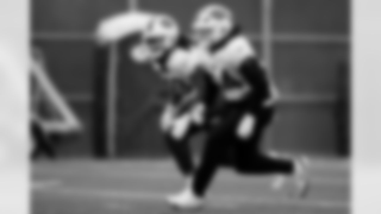 Baylon Spector (54). Buffalo Bills Week 10 Practice, November 05, 2025 at Buffalo Bills Training Center.