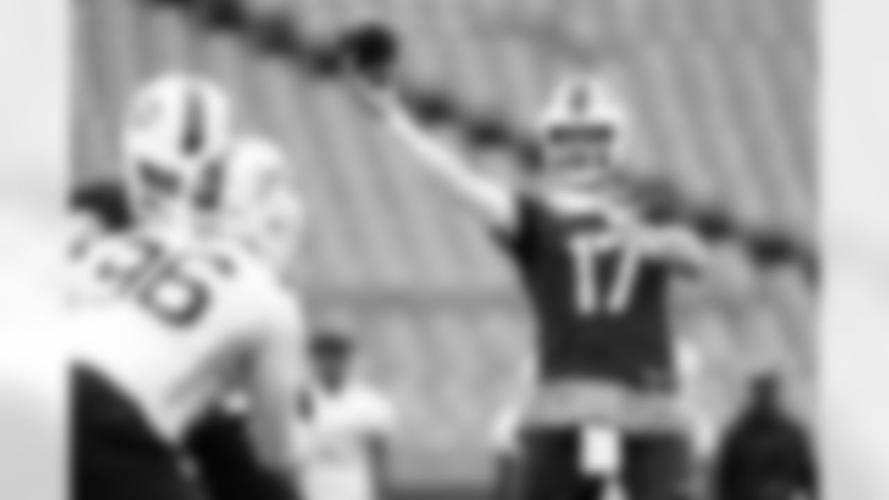 Josh Allen (17). Buffalo Bills week 3 Saturday practice, September 21, 2024 at Highmark Stadium.