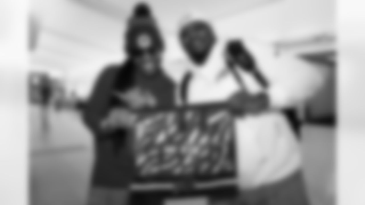 Buffalo Niagara International Airport Fan Send-Off to Jacksonville, January 09, 2026 at Buffalo Niagara International Airport.